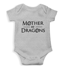 Load image into Gallery viewer, Mother of Dragons (GOT) Kids Romper For Baby Boy/Girl-0-5 Months(18 Inches)-Grey-Ektarfa.online
