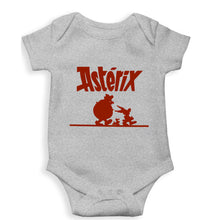 Load image into Gallery viewer, Asterix Kids Romper For Baby Boy/Girl-0-5 Months(18 Inches)-Grey-Ektarfa.online
