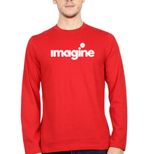 Load image into Gallery viewer, Imagine Riteish Deshmukh Full Sleeves T-Shirt for Men-Red-Ektarfa.online
