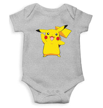 Load image into Gallery viewer, Pikachu Kids Romper Kids Romper For Baby Boy/Girl-0-5 Months(18 Inches)-Grey-Ektarfa.online
