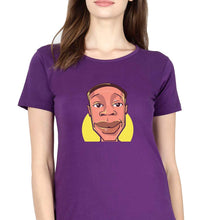 Load image into Gallery viewer, Khaby Lame T-Shirt for Women-Purple-Ektarfa.online
