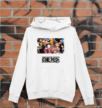 Load image into Gallery viewer, One Piece Unisex Hoodie for Men/Women-White-Ektarfa.online
