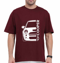 Load image into Gallery viewer, MINI Cooper Oversized T-Shirt for Men-Maroon-Ektarfa.online
