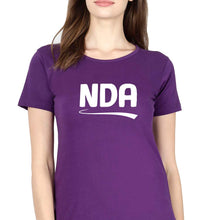 Load image into Gallery viewer, NDA Army T-Shirt for Women-Purple-Ektarfa.online
