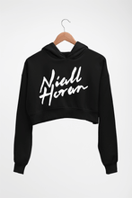 Load image into Gallery viewer, Niall Horan Crop HOODIE FOR WOMEN-Black-Ektarfa.online
