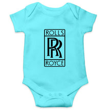 Load image into Gallery viewer, Rolls Royce Kids Romper For Baby Boy/Girl-0-5 Months(18 Inches)-Sky Blue-Ektarfa.online
