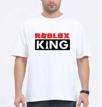 Load image into Gallery viewer, Roblox Oversized T-Shirt for Men-White-Ektarfa.online
