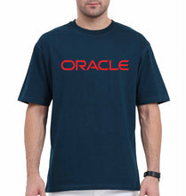 Load image into Gallery viewer, Oracle Oversized T-Shirt for Men-Petrol Blue-Ektarfa.online
