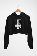 Load image into Gallery viewer, Neymar Crop HOODIE FOR WOMEN-Black-Ektarfa.online

