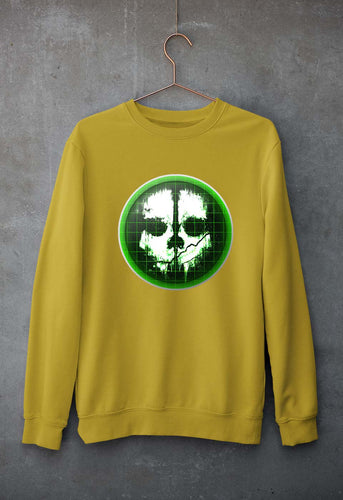 Call of Duty (COD) Unisex Sweatshirt for Men/Women-Mustard Yellow-Ektarfa.online