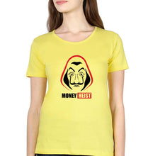 Load image into Gallery viewer, Money Heist T-Shirt for Women-Yellow-Ektarfa.online
