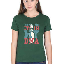 Load image into Gallery viewer, Bowling T-Shirt for Women-Dark Green-Ektarfa.online
