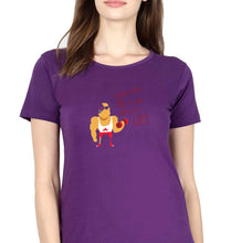 Load image into Gallery viewer, Gym T-Shirt for Women-Purple-Ektarfa.online
