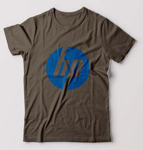 Load image into Gallery viewer, Hewlett-Packard(HP) T-Shirt for Men-Olive Green-Ektarfa.online
