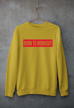 Load image into Gallery viewer, Gym Workout Unisex Sweatshirt for Men/Women-Mustard yellow-Ektarfa.online
