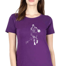 Load image into Gallery viewer, Michael Jordan T-Shirt for Women-Purple-Ektarfa.online
