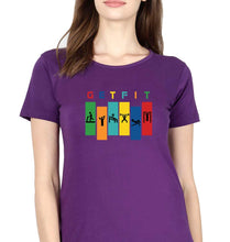 Load image into Gallery viewer, Gym T-Shirt for Women-Purple-Ektarfa.online
