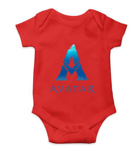 Avatar Kids Romper Kids Romper For Baby Boy/Girl-0-5 Months(18 Inches)-RED-Ektarfa.online