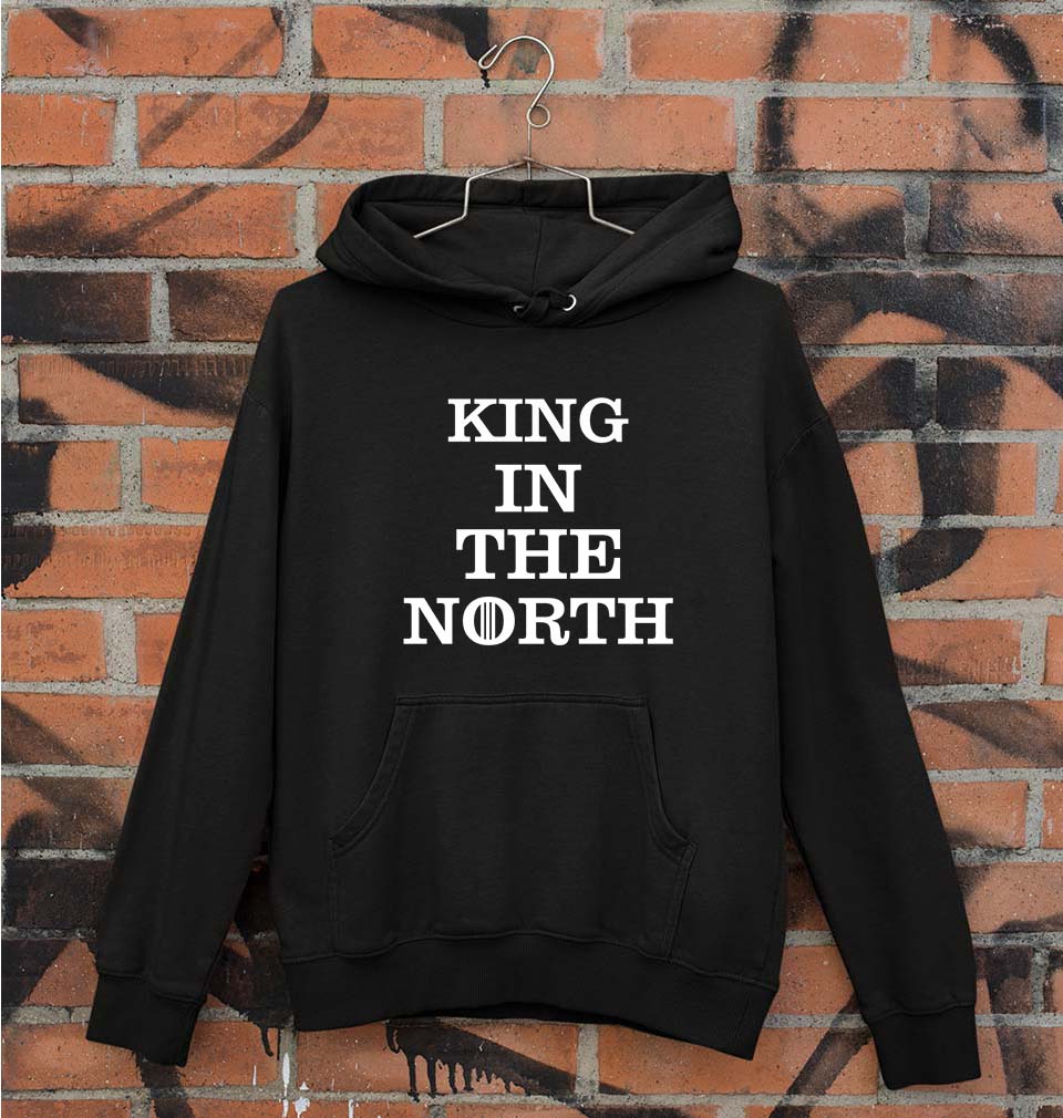 GOT Game Of Thrones King In The North Unisex Hoodie for Men/Women-Black-Ektarfa.online