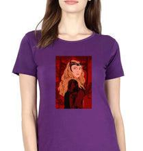 Load image into Gallery viewer, Scarlet Witch Wanda T-Shirt for Women-Purple-Ektarfa.online
