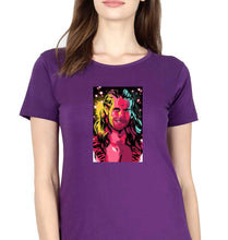 Load image into Gallery viewer, Shawn Michaels - Heartbreak Kid (HBK) (WWE) T-Shirt for Women-Purple-Ektarfa.online
