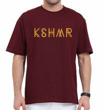 Load image into Gallery viewer, KSHMR Oversized T-Shirt for Men-Maroon-Ektarfa.online
