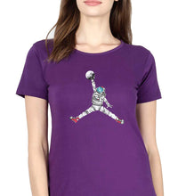 Load image into Gallery viewer, Jorden Space Dunk T-Shirt for Women-Purple-Ektarfa.online

