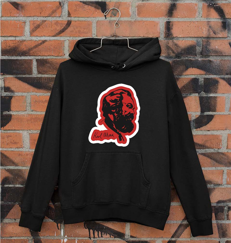 Karl Marx Unisex Hoodie for Men/Women-Black-Ektarfa.online