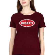 Load image into Gallery viewer, Bugatti T-Shirt for Women-Maroon-Ektarfa.online
