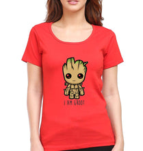 Load image into Gallery viewer, Groot T-Shirt for Women-Red-Ektarfa.online
