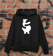 Load image into Gallery viewer, Hippo Dolphin Hug Unisex Hoodie for Men/Women-Black-Ektarfa.online
