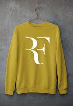Load image into Gallery viewer, Roger Federer_RF Unisex Sweatshirt for Men/Women-Mustard Yellow-Ektarfa.online
