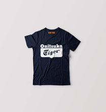 Load image into Gallery viewer, Onitsuka Tiger Kids T-Shirt for Boy/Girl-Navy Blue-Ektarfa.online
