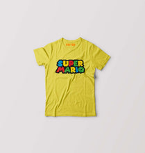 Load image into Gallery viewer, Super Mario Kids T-Shirt for Boy/Girl-Yellow-Ektarfa.online
