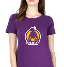 Load image into Gallery viewer, PUBG Pubg Heaven T-Shirt for Women-Purple-Ektarfa.online
