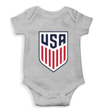 Load image into Gallery viewer, USA Football Kids Romper For Baby Boy/Girl-Grey-Ektarfa.online

