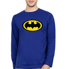 Load image into Gallery viewer, Batman Full Sleeves T-Shirt for Men-Royal Blue-Ektarfa.online
