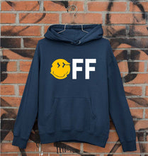 Load image into Gallery viewer, Emoji Off Unisex Hoodie for Men/Women-Navy Blue-Ektarfa.online
