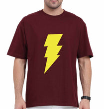 Load image into Gallery viewer, Black Adam Oversized T-Shirt for Men-Maroon-Ektarfa.online
