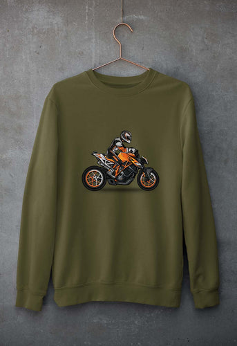 Duke Unisex Sweatshirt for Men/Women-Olive Green-Ektarfa.online