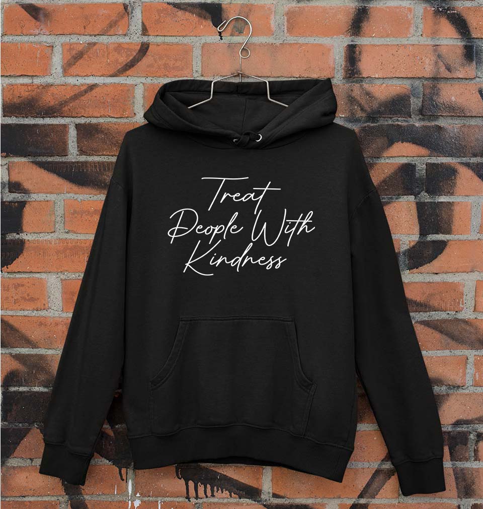 treat people.with kindness harry styles Unisex Hoodie for Men/Women-S(40 Inches)-Black-Ektarfa.online