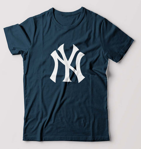 New York Yankees T-Shirt for Men-Petrol Blue-Ektarfa.online