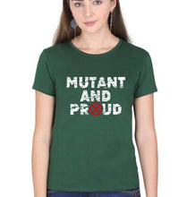 Load image into Gallery viewer, X-Men Mutant T-Shirt for Women-Dark Green-Ektarfa.online
