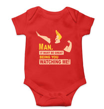 Load image into Gallery viewer, Johnny Bravo Kids Romper For Baby Boy/Girl-Red-Ektarfa.online
