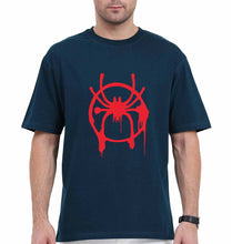 Load image into Gallery viewer, Spiderman Superhero Oversized T-Shirt for Men-Petrol Blue-Ektarfa.online
