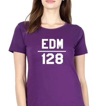 Load image into Gallery viewer, EDM T-Shirt for Women-Purple-Ektarfa.online
