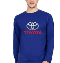 Load image into Gallery viewer, Toyota Full Sleeves T-Shirt for Men-Royal Blue-Ektarfa.online
