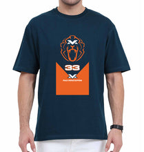 Load image into Gallery viewer, Max Verstappen Oversized T-Shirt for Men-Petrol Blue-Ektarfa.online
