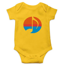 Load image into Gallery viewer, Music Node Kids Romper For Baby Boy/Girl-0-5 Months(18 Inches)-Yellow-Ektarfa.online
