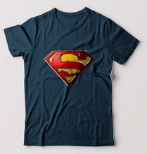 Load image into Gallery viewer, Superman Superhero T-Shirt for Men-Petrol Blue-Ektarfa.online
